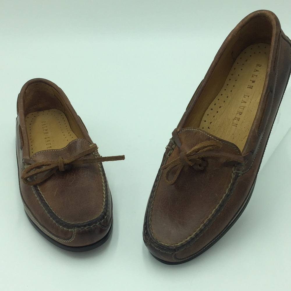 Vintage Polo Ralph Lauren Genuine Leather Loafers